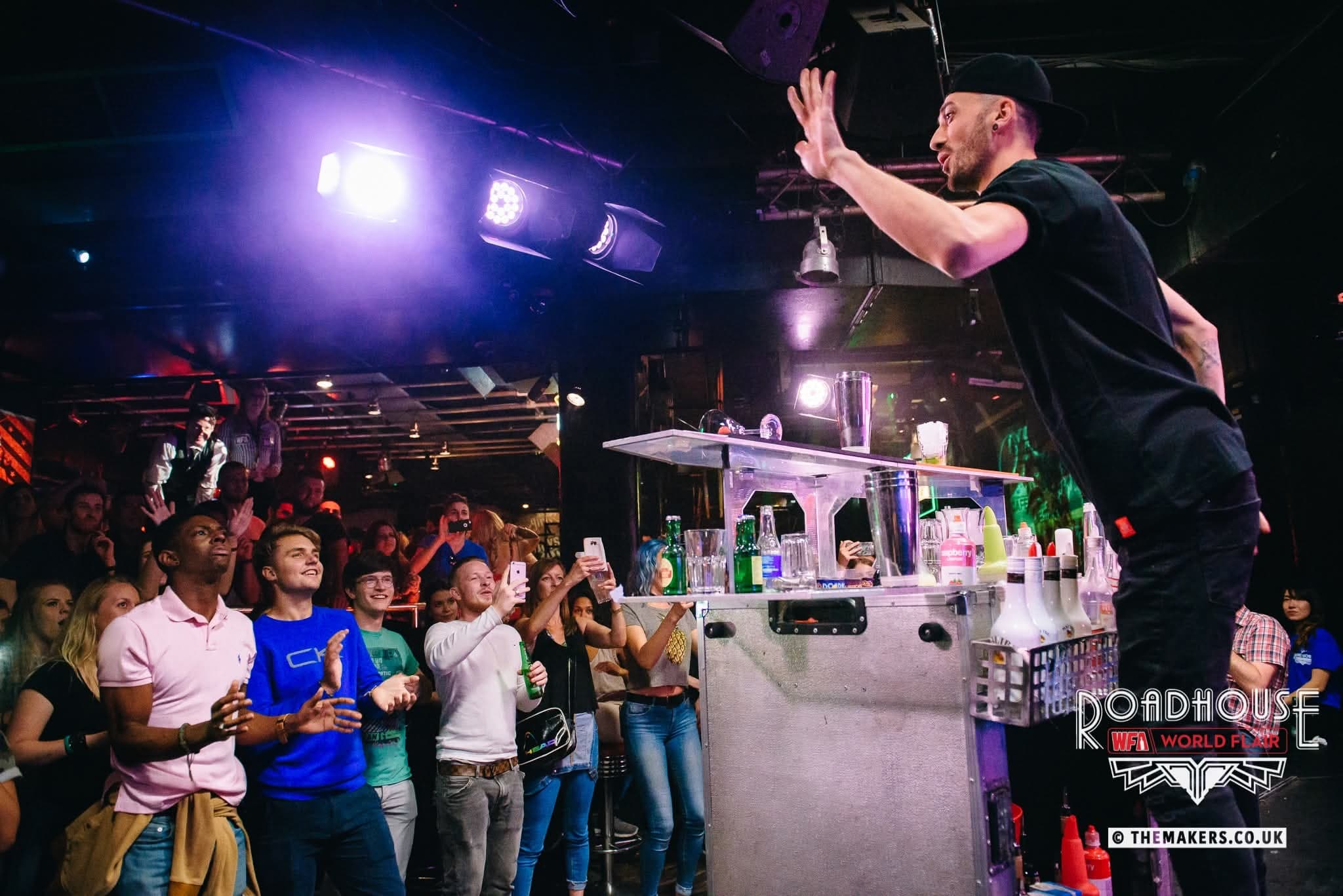 Flair bartending performance 14