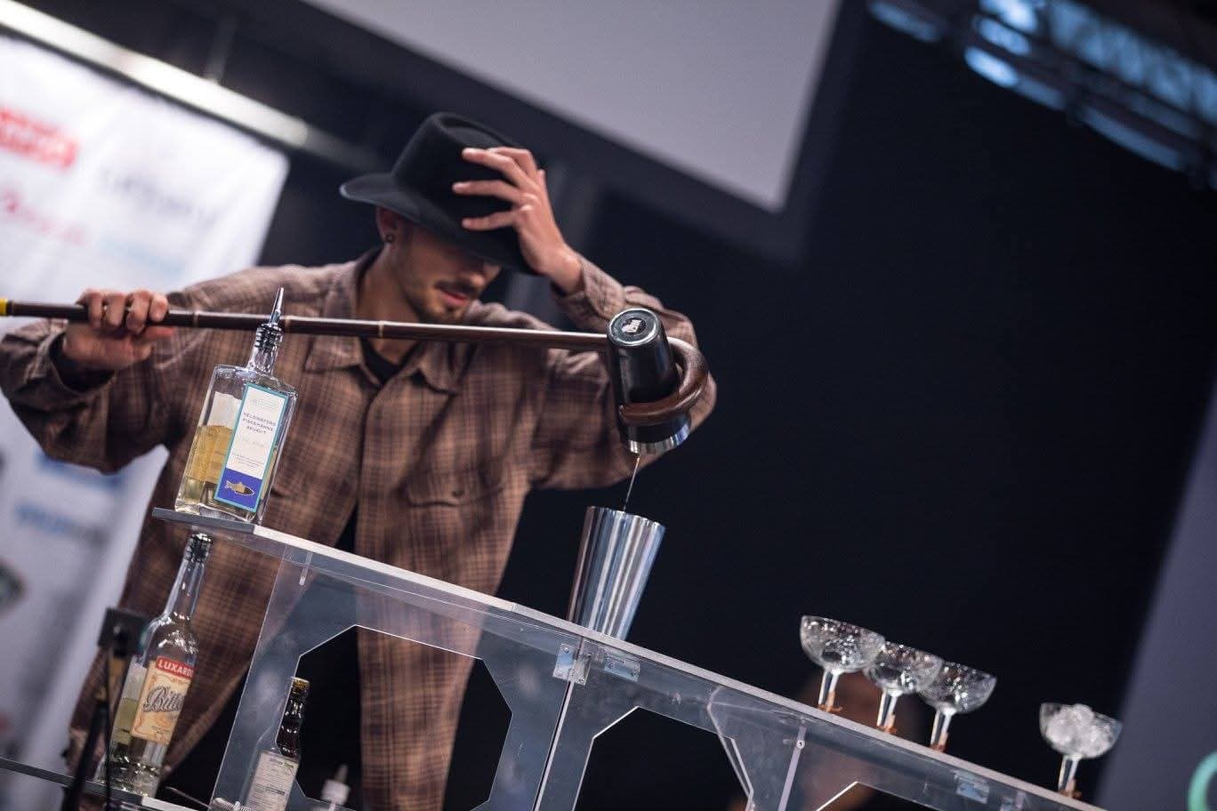 Flair bartending performance 8